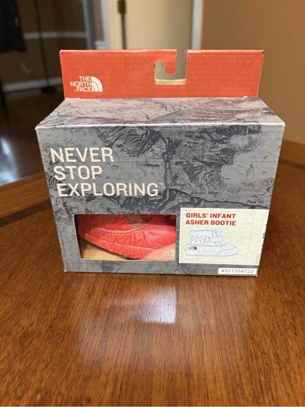 The North Face Girls' Infant Asher Bootie - Coral/Red